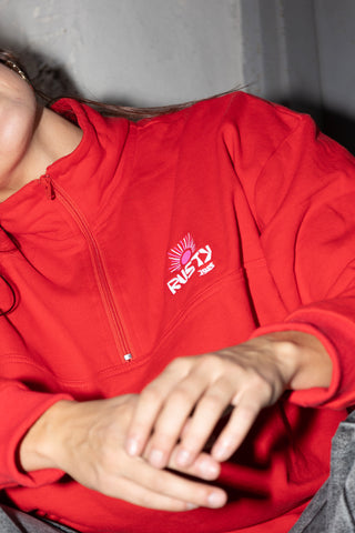 Rusty Resort 1/4 Zip Fleece