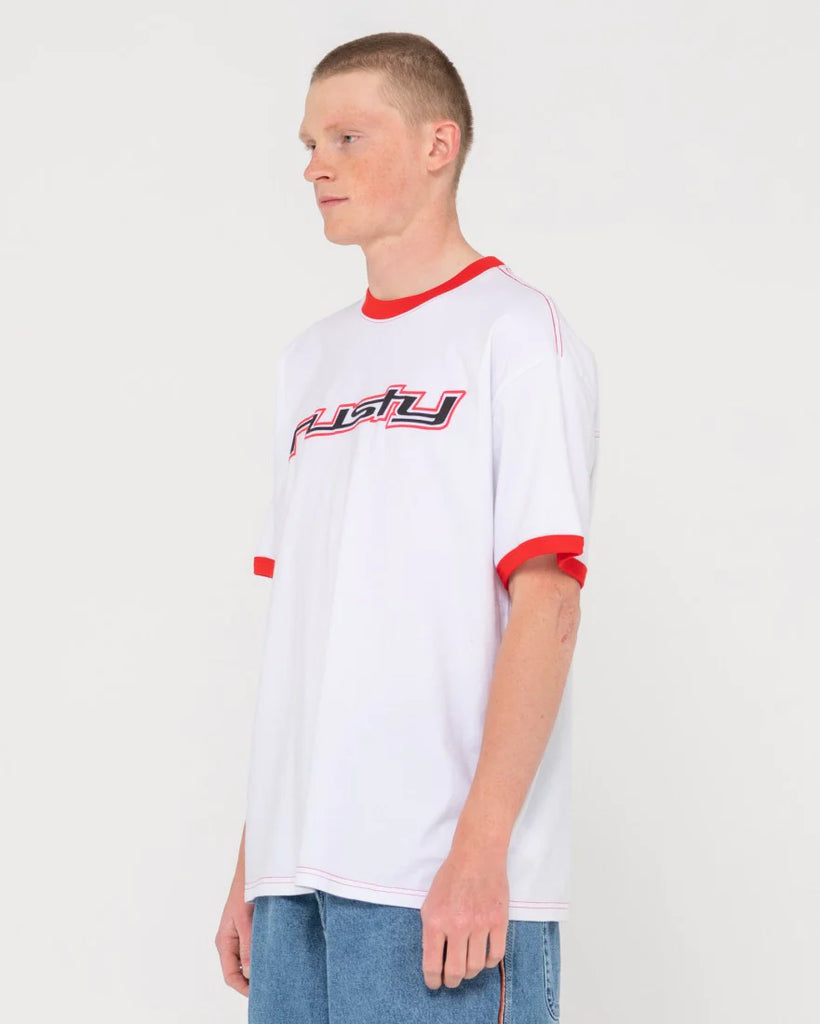 [DISCOVERY] (W) Ringer Short-Sleeve T-Shirt ★大人気★ S25_WB-1563_86_front_1800x1800