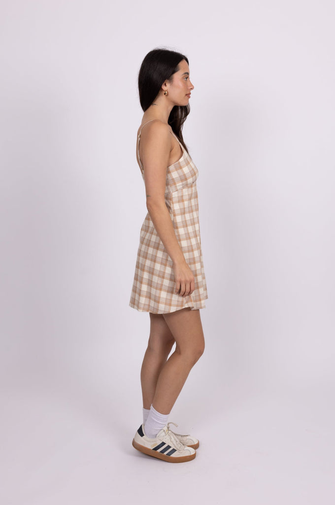 Turner Plaid Mini Dress | Rusty USA