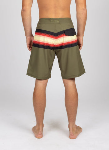 Ember Stripe Fixed Boardshort