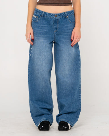 He Ghosted Bethany Baggy Low Rise Jean