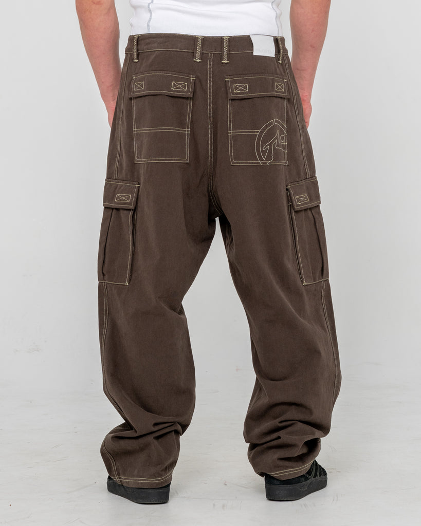 Grizzly Baggy Cargo Pant | Rusty USA