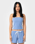 Im Hooked Cap Sleeve Fashion Top