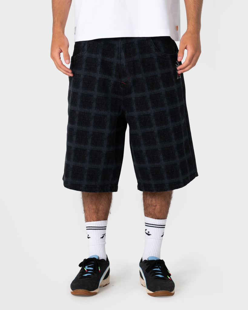 Griddy Wide Baggy Jort | Rusty USA
