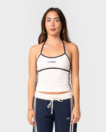 Maneater Fitted Halter Top