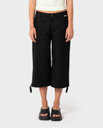 Cameron Low Rise Relaxed Capri Pant