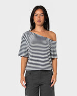Monroe Keyhole Jersey Top