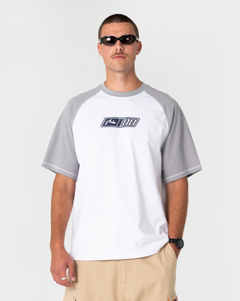 Waka Raglan Short Sleeve Tee | Rusty USA