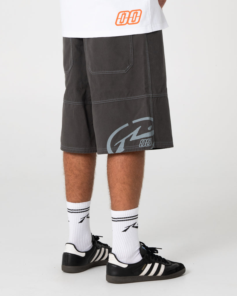 Slapon 00 Baggy Twill Short | Rusty USA