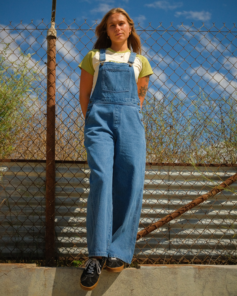 【美品】louren ette wide overall Ace Denim Overalls | Rusty USA