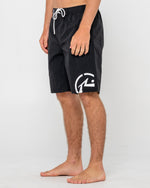 Plaid Daddy Elastic Waist Boardshort