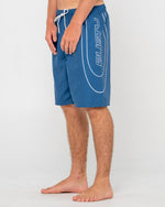 Plaid Daddy Elastic Waist Boardshort