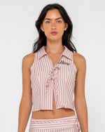Mandy Button Up Top