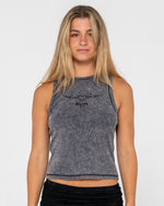 Red Raw Archival Racer Tank