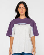 Crank Panelled Oversize Tee