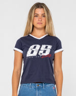 Crank Panelled Oversize Tee