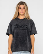 Crank Panelled Oversize Tee