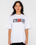Crank Panelled Oversize Tee
