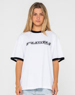 Crank Panelled Oversize Tee