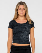 Crank Panelled Oversize Tee