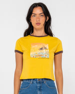 Crank Panelled Oversize Tee