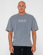 Bubble Raglan Short Sleeve Tee