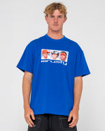Bubble Raglan Short Sleeve Tee