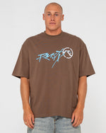 Bubble Raglan Short Sleeve Tee