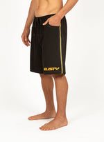 Burnt Rubber Elastic Boardshort