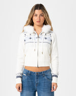 Two Tides Zip Through Sherpa Fleece