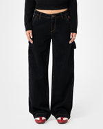 Wendy Wide Low Rise Denim Jean