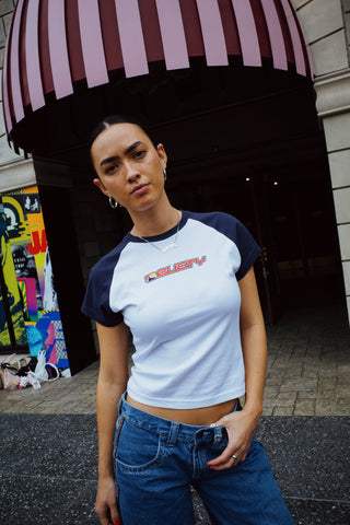 Archived Raglan Short Sleeve Skimmer Tee