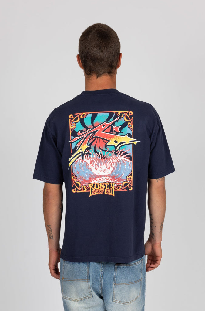 GR8FL H8FL Short Sleeve Tee | Rusty USA