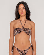 Lennie Leopard Triangle Bikini Top