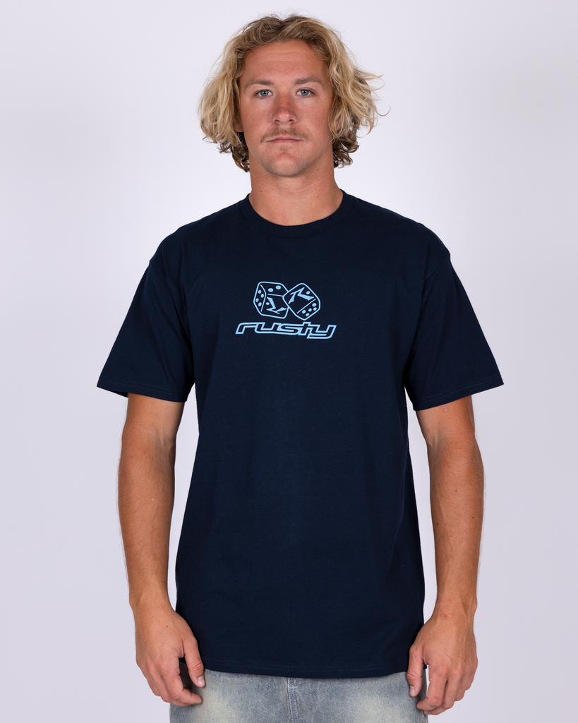 Double Or Nothin Short Sleeve Tee | Rusty USA