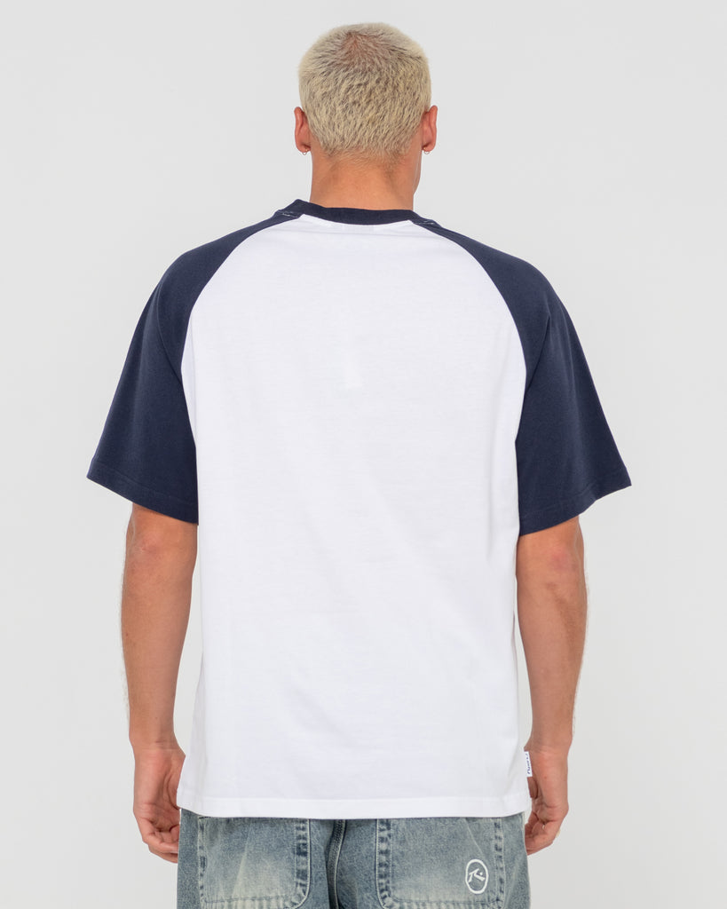 Swaglan Raglan Short Sleeve Tee | Rusty USA