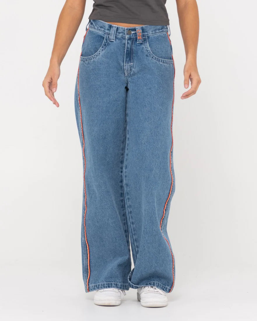 パンツ theredthread droop denim pants FLIP MOMMY LOW RISE WIDE LEG DENIM PANT | Rusty USA