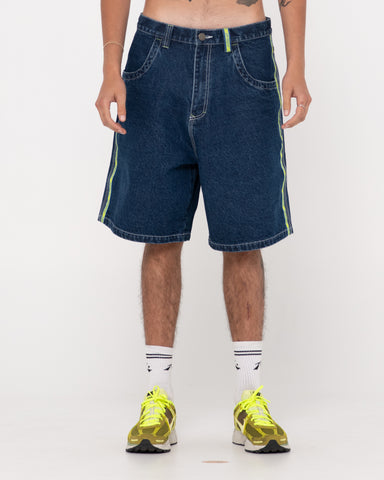 Flip Daddy 2.0 Jean Short-Deep Sea Blue