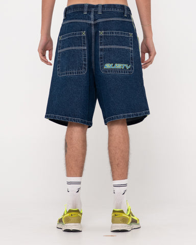 Flip Daddy 2.0 Jean Short-Deep Sea Blue