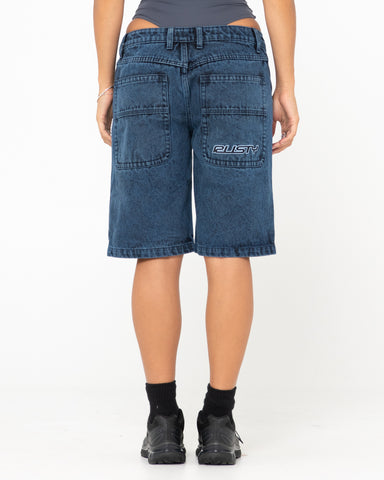 Flip Mommy Tapless Low Rise Denim Short