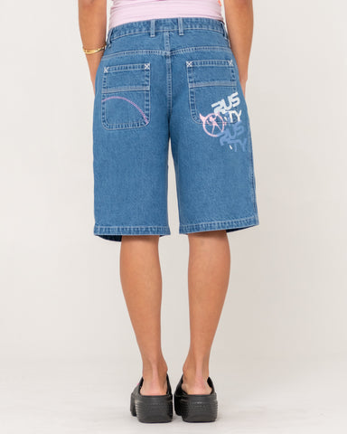 Rock Hot Low Rise Denim Jorts