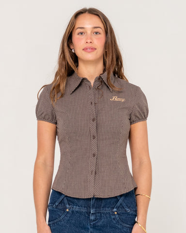 Missy May Check Shirt