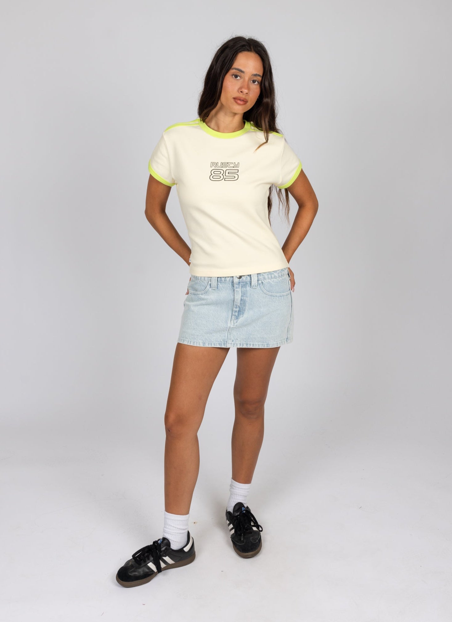 【Anyone more】Tellie Low Mini Skirt Pants Low mini skirt pants - Hamong | 60% - Asian Fashion Online Store