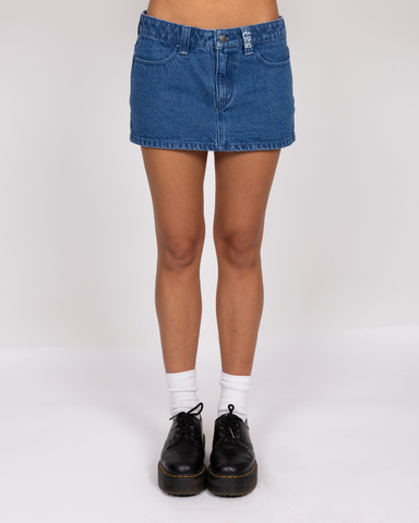 Flip Mommy Low Rise Denim Skirt