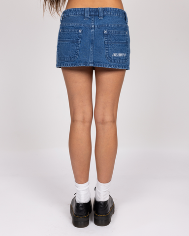Flip Mommy Low Rise Denim Skirt
