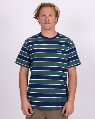 Caldore Ss Striped Tee