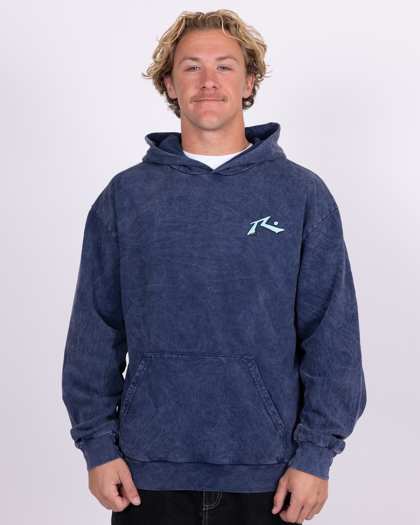 Zig Zag Hooded Pull Over | Rusty USA