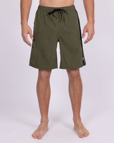 Burnt Rubber Elastic Boardshort