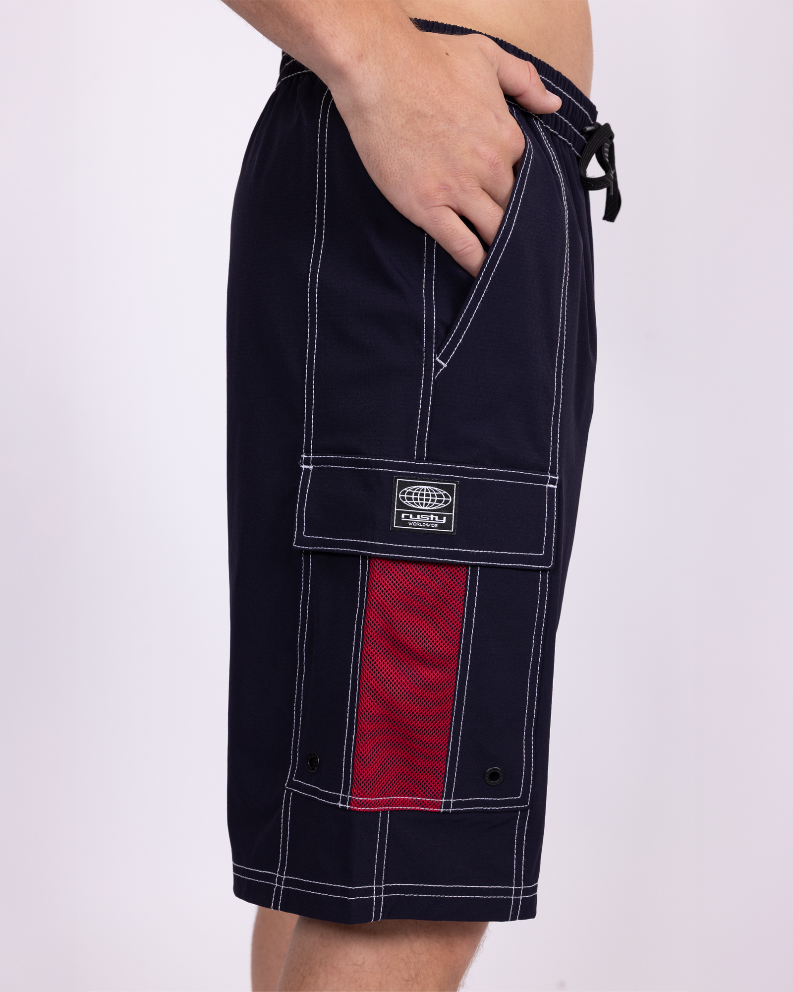 Pick Pocket Elastic Boardshort | Rusty USA