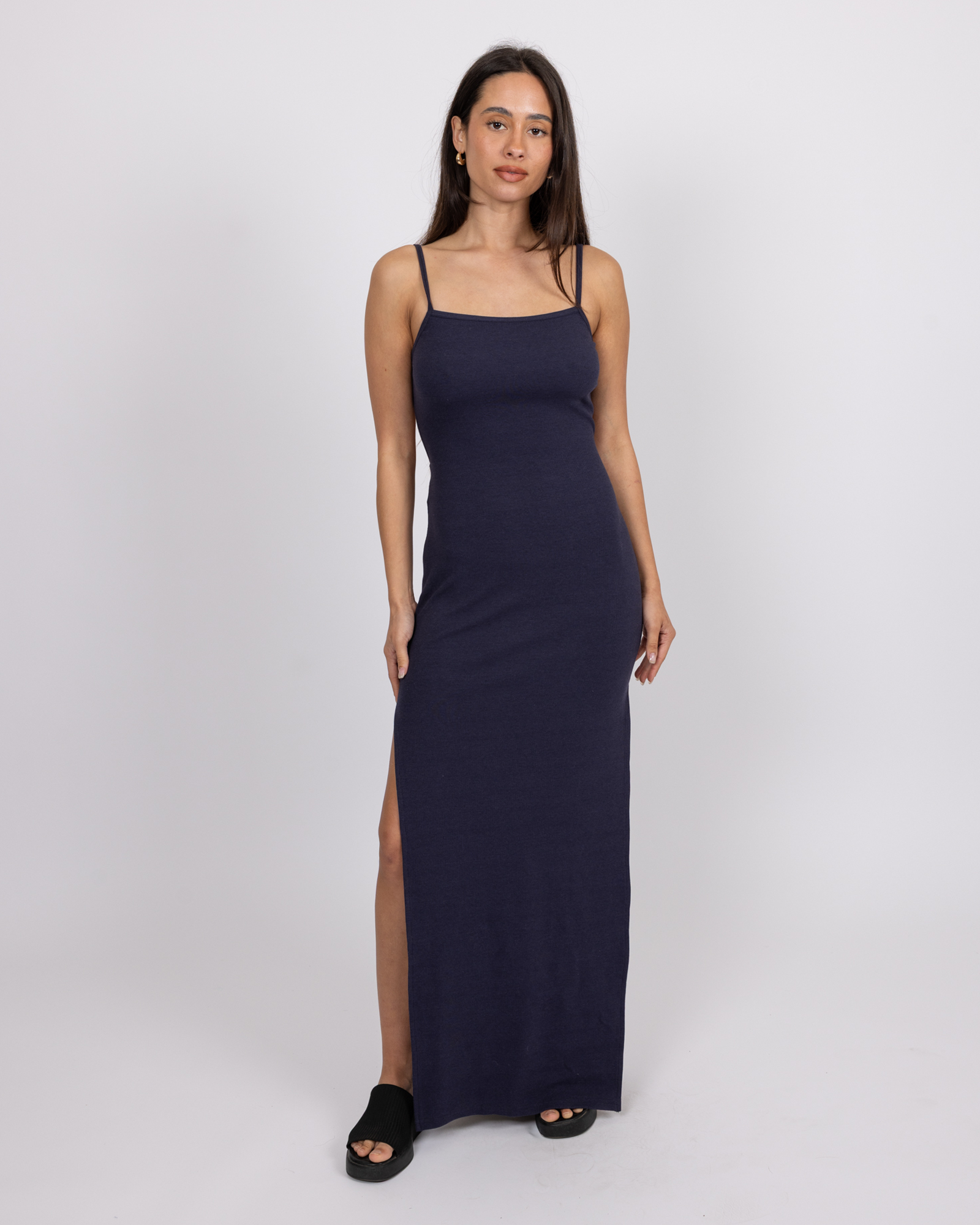 Clara Slip Dress Rusty USA